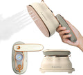 Skiennix Portable Handheld Clothes Steamer - 1200W Fast Heat Up, 200ml Tank, 3 Modes, Beige
