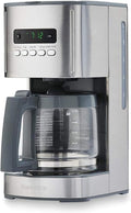 Kenmore 40706 12-Cup Coffee Maker - Programmable Aroma Control in Stainless Steel