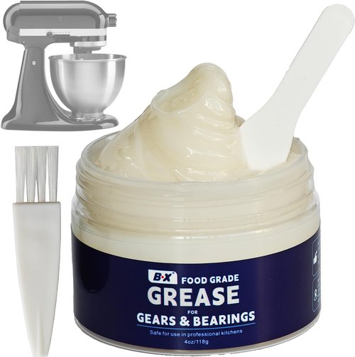 Food Grade Grease for Kitchen Stand Mixers - 4oz Lubricant to Maintain and Extend The Life of Your Food Machine