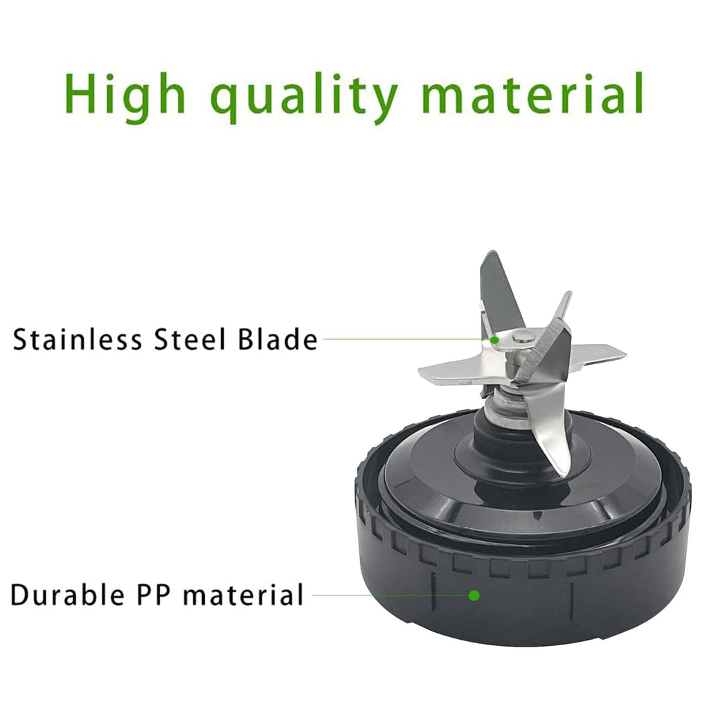 6 Fins Blender Extractor Blade Assembly Fits for Ninja 16oz Cup Replacement Compatible with Nurti Ninja BL660 BL663 BL663CO BL665Q BL770 BL770A BL771 BL771C BL772 BL773CO BL780 BL740