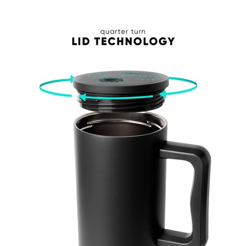 Simple Modern Halloween 40 oz Trek Tumbler with Handle and Straw Lid | Cup Holder Friendly Insulated Stainless Steel Travel Mug | Blue Lunar Night