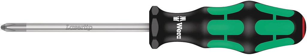 WERA Screwdriver Set - 6 Piece Laser Tip Precision Tools for Enhanced Grip and Control