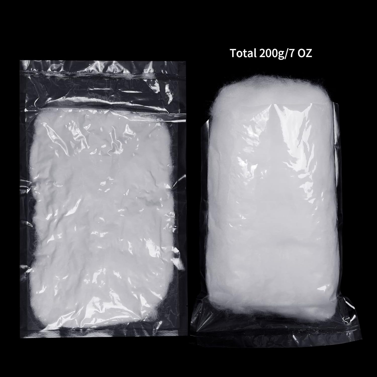 Yolyoo Artificial Snow Blanket - Fluffy Fiber Decoration for Christmas Displays | 200g