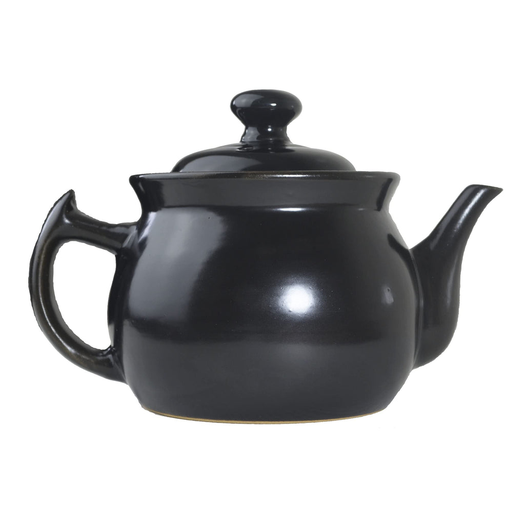 Spodumene Porcelain Teapot 1.8qt China Casserole with Lid Ceramic Kettle Tea Pot for Stovetop Oven Safe