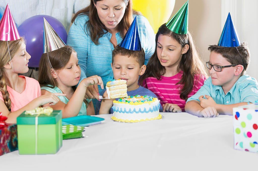Party Solids White Plastic Table Cover Roll - 54 Inch X 300 Feet with Slide Cutter for Easy Cutting