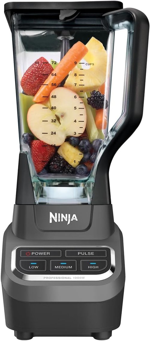Euro-PRO Professional Blender - Powerful 1000-Watt Performance for Smoothies & More
