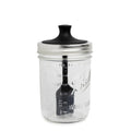 Jarware Silicone Black Basting Brush Lid For Wide Mouth Mason Jars