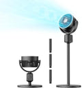 DR.PREPARE Pedestal Fan - Adjustable Height 16-34" Air Circulator with 70° Oscillation & 3 Speeds for Home & Office