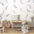 RoomMates Rustic Country Leaves Wall Decals - Easy Peel and Stick Decor for Home | 12 Decals