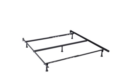 Hillsdale, Full/Queen Metal Headboard Only Frame, Black