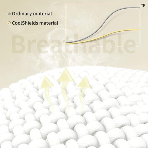 CoolShields Pillow Protector - Waterproof Hypoallergenic Zippered Covers | 2 Pack Standard Size for Better Sleep