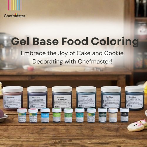 Chefmaster Teal Green Gel Food Coloring - Vibrant, Professional-Grade Dye for Icing & Fondant | 1 oz