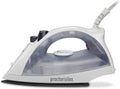 Proctor Silex Iron & Vertical Steamer - 1200 Watts with Nonstick Soleplate & Adjustable Spray | White