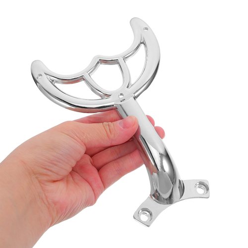 jojofuny Ceiling Fan Support Rod Replacement Metal Blade Arm for Ceiling Fan Parts Repair Sturdy Hardware for Balanced Operation，6.7" x 4.3", Silver
