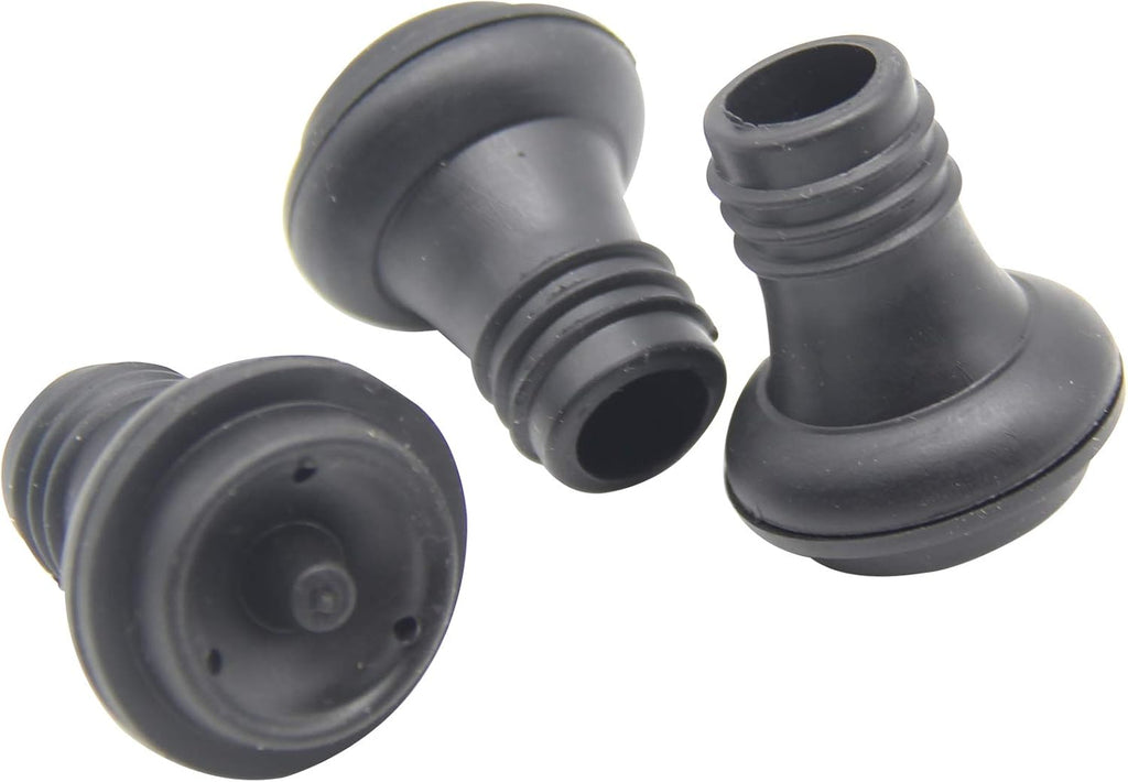 Wine Stoppers, Vacuum Stoppers for Wine Saver Vacuum Pump Preserver Edible Grade Rubber Wine Stopper, Keep Your Wine Fresh Pack of 6