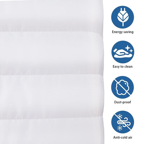 KylinLucky Indoor Air Conditioner Cover AC Cover for Inside Window Unit 21 x 15 x 3.5 inches(L x H x D),White