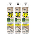 Raid Ant and Roach Killer - Effective Aerosol Spray with Essential Oils | 3-Pack
