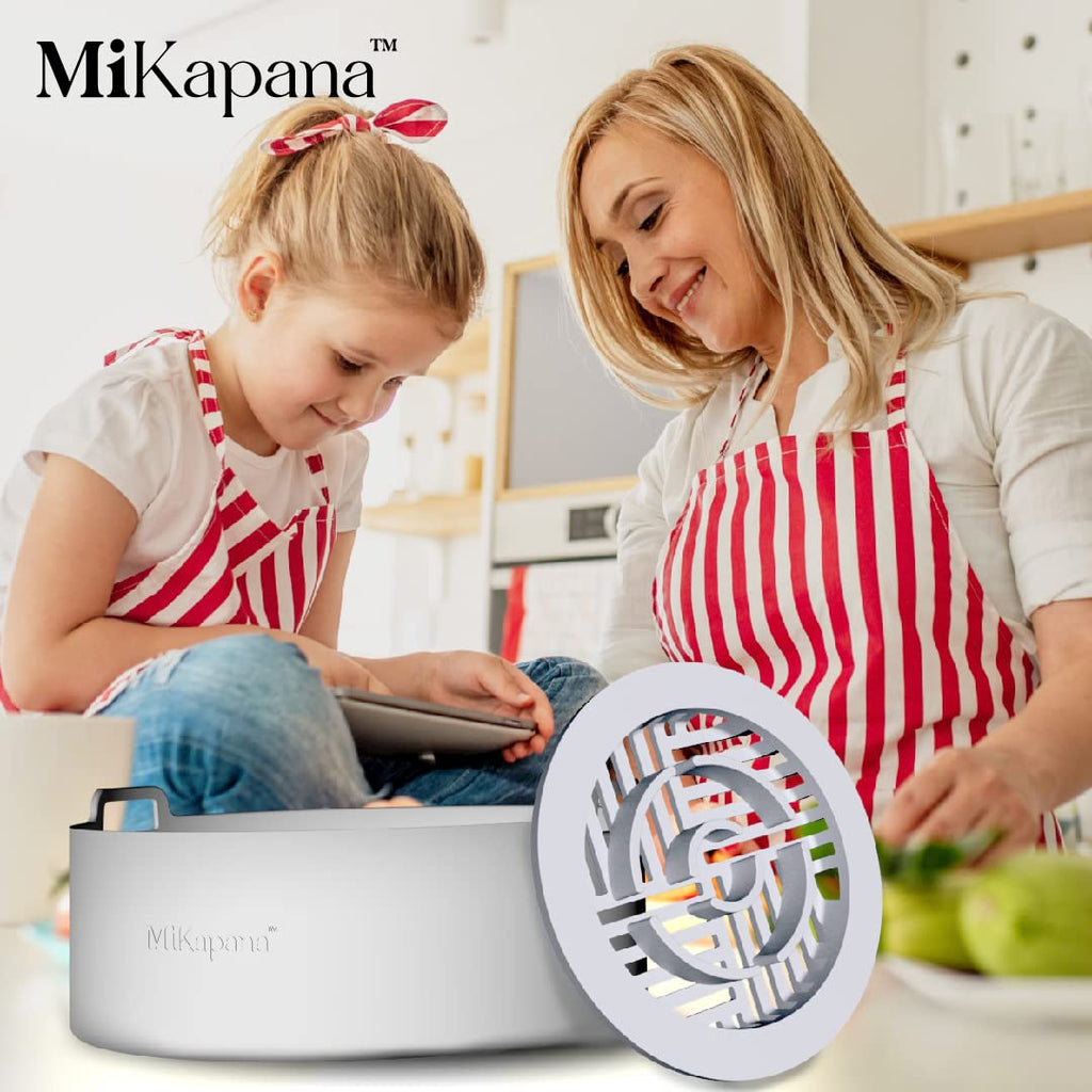 Air fryer liners reusable, STURDY airfryer liners for air fryer basket, air fryer accessories silicone liner 5-8 QT - 8.6"