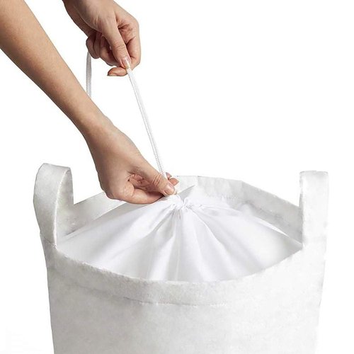 Ambesonne Mushroom Laundry Bag, Pattern of Mushrooms Wild Species Natural Food Garden Exotic Wilderness Art, Hamper Basket with Handles Drawstring Closure for Laundromats, 13" x 19", Brown Beige Green