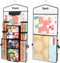 ProPik Gift Wrap Organizer - Double-Sided Storage for Wrapping Paper & Accessories | 40”x17” (Black)