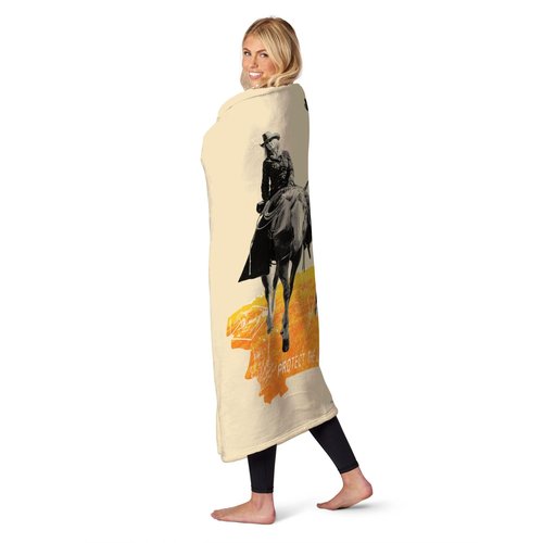 Northwest Yellowstone Silk Touch Throw Blanket, 50" x 60", Horseback