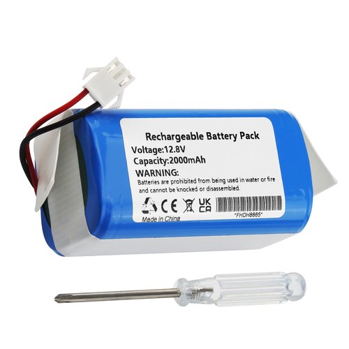 MULS 12.8V M210 Battery Replacement for Lefant M210 M210 Pro M210P M210B M213 M213S,OKP Life K2 Robot Vacuum Cleaner 2000mAh