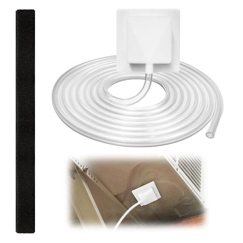 LCGAOYA 10FT Air Conditioner Drain Hose,Window Air Conditioning Drainage Kit,Portable AC Drain Hose Connector, with Transparent Pipe, Suitable for Window Air Conditioning and Mini Split Units