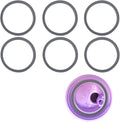 Owala FreeSip | 6-Pack Replacement Silicone Water Bottle Gaskets - Durable Lid Seal Accessories