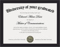 Upsimples 8x10 Picture Frame Set of 5 | Includes 8.5x11 Certificate Frame for Versatile Display