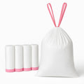 Regine Switzerland 13 Gallon Drawstring Trash Bags - Heavy-Duty, Leak-Proof & Odor-Free, 120 Count