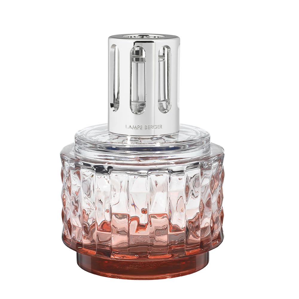 MAISON BERGER - Lampe Berger Home Fragrance Lamp Diffuser - Model Variation - Air Freshener - 3.7 x 3.7 x 5.1 inches (Beige)