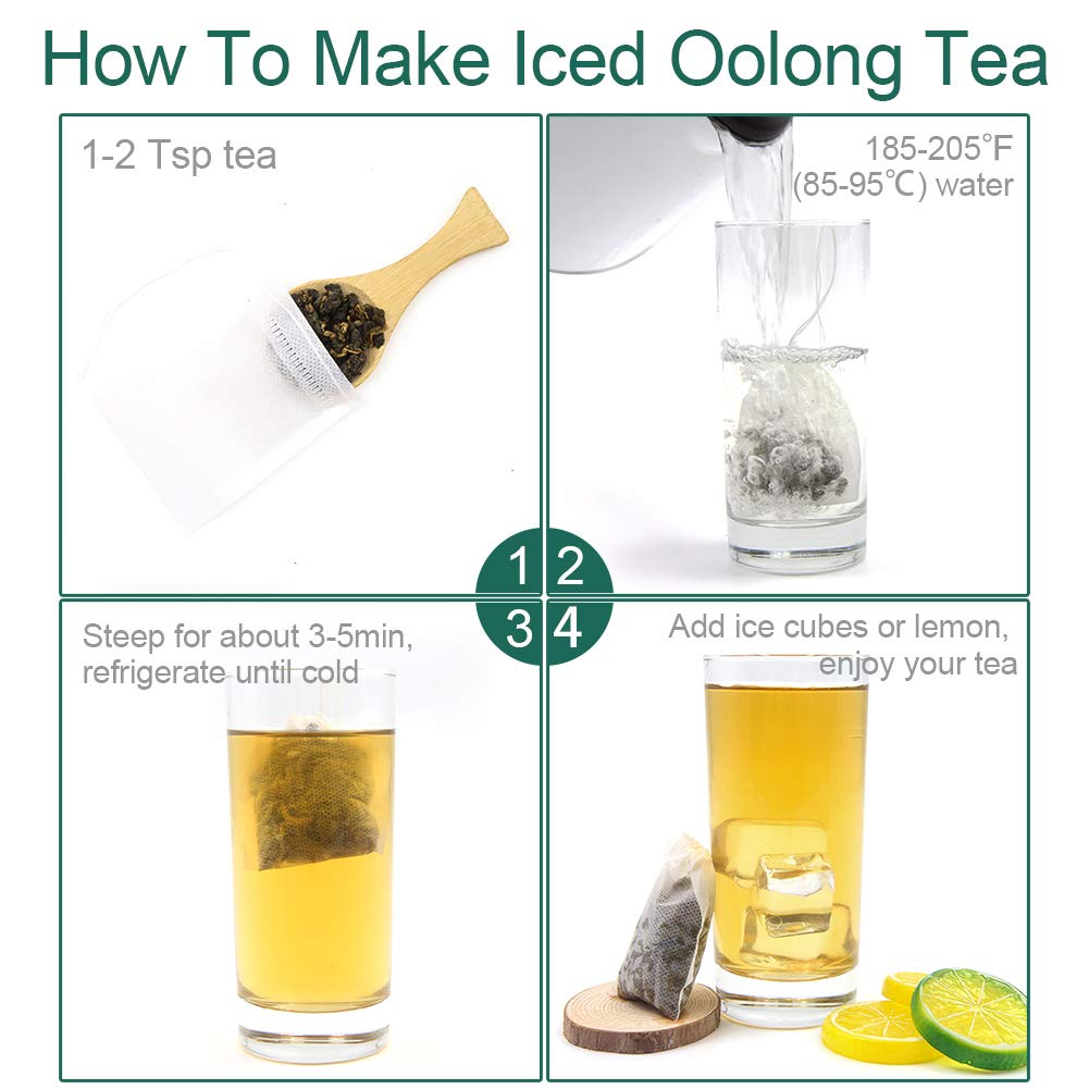 FullChea Milk Oolong Tea - Loose Leaf - Taiwan High Mountain Jin Xuan - Naturally Milky & Silky - 4oz / 113g