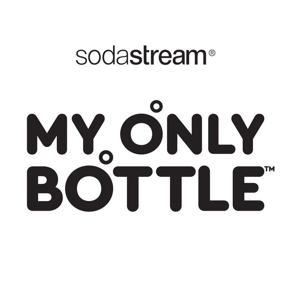 sodastream 0.5 Liter My Only Bottle Black, 1 Count (Pack of 4)