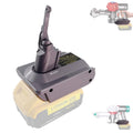 TPDL V8 Battery Adapter, for DeWalt 20V Battery Convert to for Dyson V8 Series Vacuum Cleaner Animal Fluffy Motorhead Vacuum Converter (Adapter only)