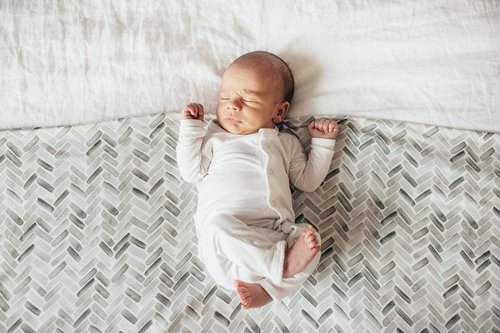 Copper Pearl Large Premium Knit Baby Swaddle Receiving Blanket Alta