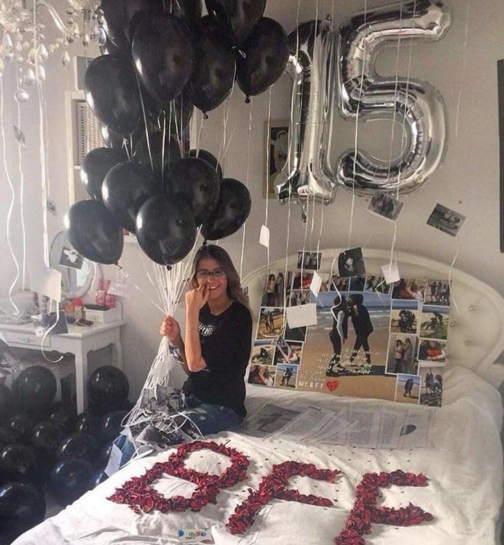 Silver 5 Balloon | 40-Inch Number 5 Balloon for 5th Birthday Decorations & Party Supplies