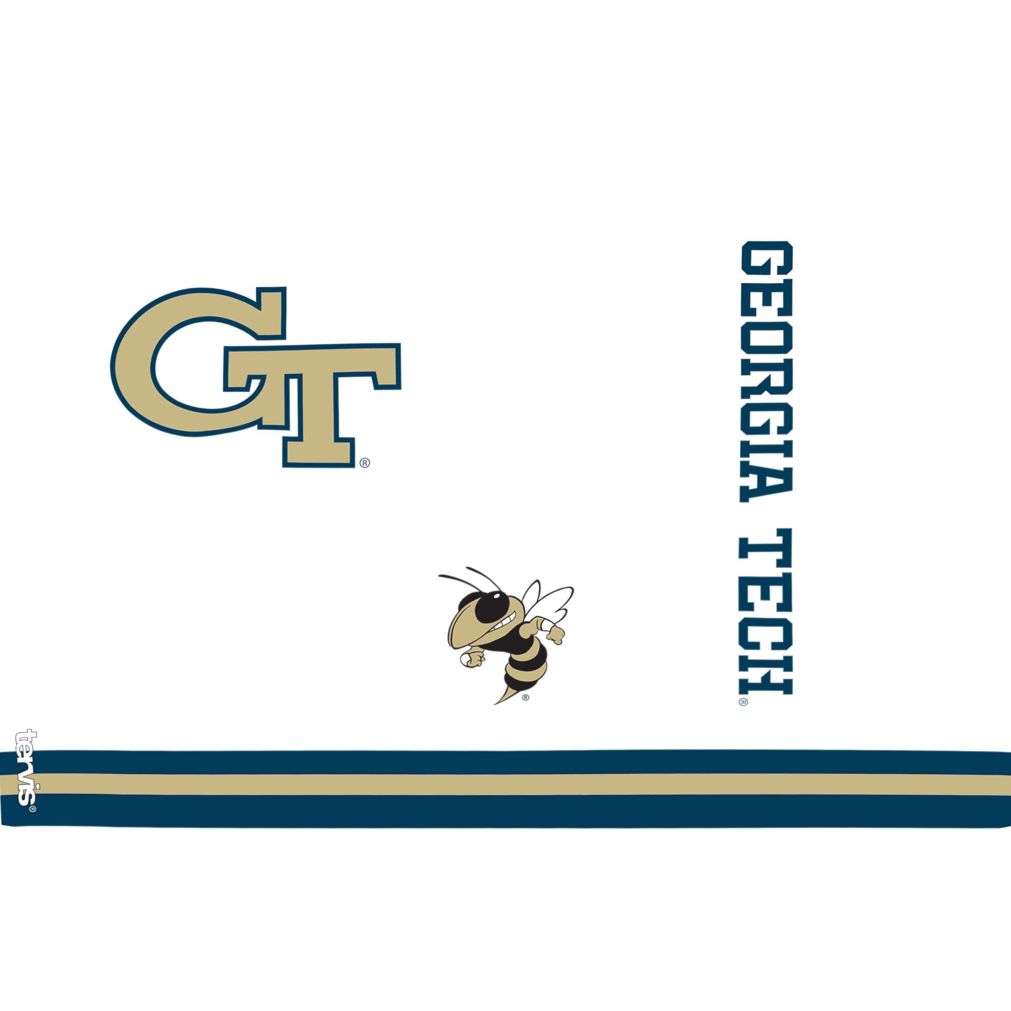 Tervis Georgia Tech Yellow Jackets - Assorted Made in USA Double Walled Insulated Tumbler Travel Cup Keeps Drinks Cold & Hot, 16oz 4pk, Classic