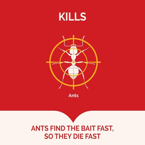 Hot Shot Ultra Ant Bait - Advanced Liquid Technology Kills Household Ants Fast | 4 Count Pack