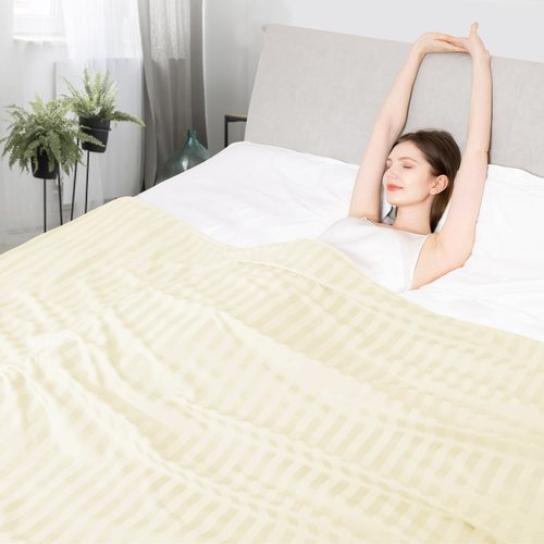 Elegear Revolutionary Cooling Blanket, Absorbs Heat to Keep Body Cool for Night Sweats, Double Sided Arc-Chill3.0 Cooling Fiber Q-Max>0.5, Lightweight Summer Cold Blankets for Sleeping 79" x 86"
