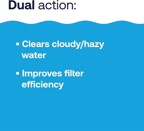 HTH 67067 Swimming Pool Clarifier - Achieve Crystal Clear Water in Just 24 Hours