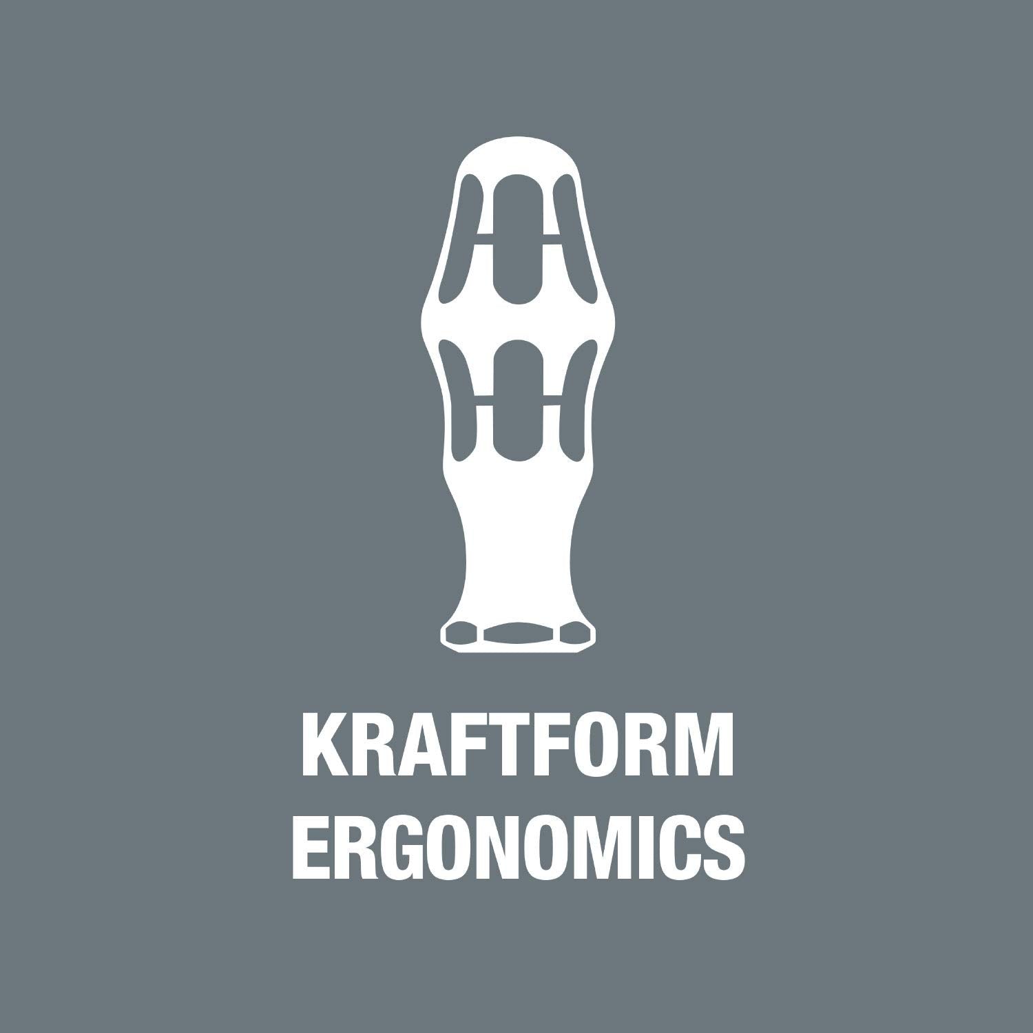 Wera Kraftform 392 Hexagon Screwdriver - Flexible Shaft with 1/4" Head & 177mm Blade Length