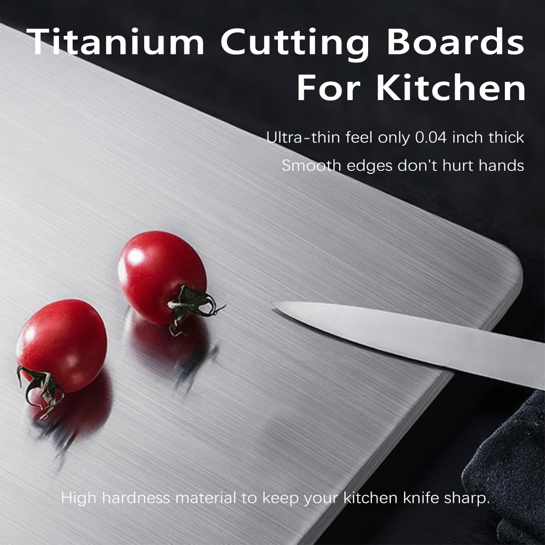 DEFEK 3 pack Titanium Cutting Boards for Kitchen -Titanium Cutting Board 107