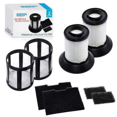 HQRP 2-Pack Dirt Cup Filter Assembly compatible with Bissell 6489, 64892, 64894 Bagless Canister Vacuum Cleaner, parts 203-1772 and 203-1532 Replacement