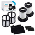 HQRP 2-Pack Dirt Cup Filter Assembly compatible with Bissell 6489, 64892, 64894 Bagless Canister Vacuum Cleaner, parts 203-1772 and 203-1532 Replacement