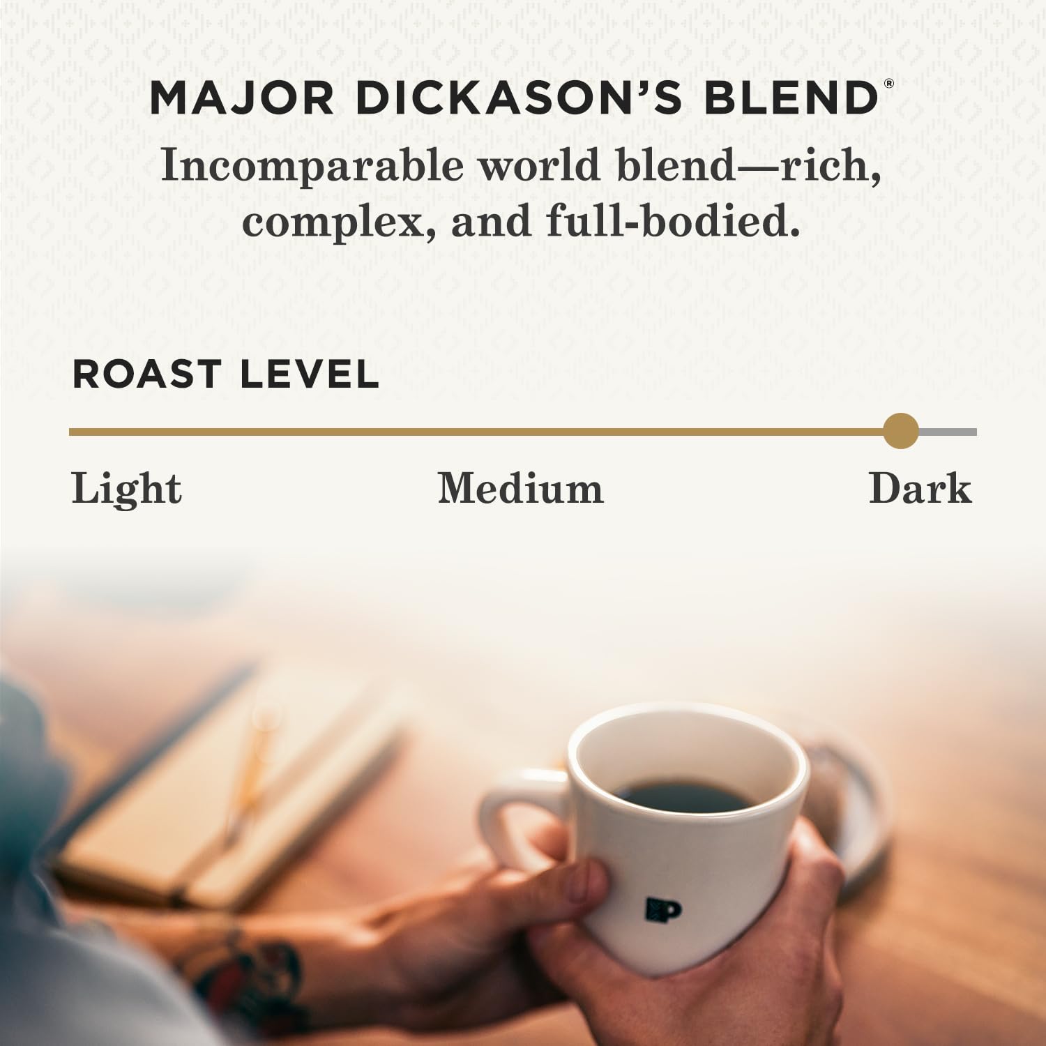 Peet's Coffee Dark Roast K-Cup Pods - 100% Arabica Major Dickason's Blend, 75 Count Box