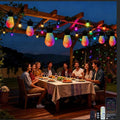 AurNyvaMay Outdoor String Lights S14, Smart Patio Lights with 15 Shatterproof LED Bulbs, APP & Remote Control, 213 Scene Modes, IP67 Waterproof for Garden, Wedding, Party, Camping