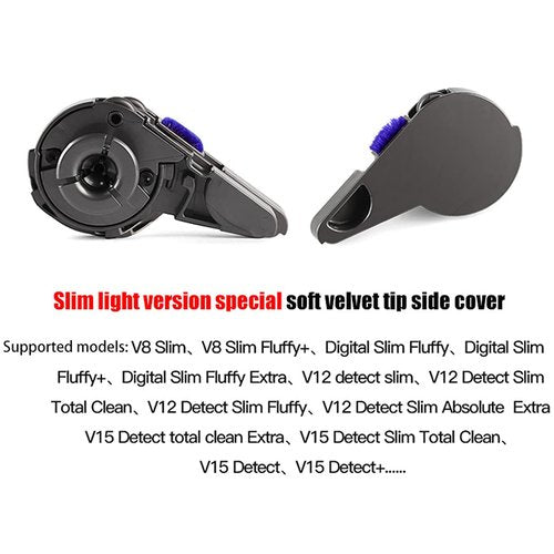 Odashen Roller Brush Bar End Cap Cover Replacement for Dyson Digital Slim, V8 Slim, V12 V15 Detect Slim