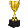 DOITOOL Gold Awards Trophy: Golden Trophies Awards Plastic Trophy Cup Rewards Winning Prize for Footabll Rewards Sports Tournaments, Birthday Party, Competitions