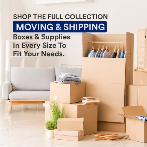 BOX USA Large Moving Boxes - 10-Pack Corrugated Cardboard for Shipping & Storage | 23"L x 17"W x 12"H