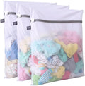 Kimmama Lingerie Bags - Mesh Laundry Bags for Delicates | Ideal for Washing Clothes, Socks & More (3-Pack)
